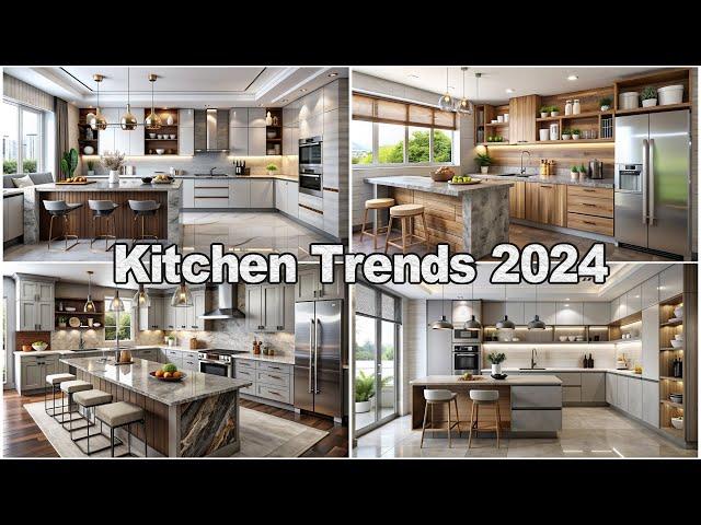 Kitchen Trends 2024 | Modern Kitchen Design Ideas for Renovation and Inspiration