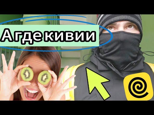 Пеший курьер ЯНДЕКС ЕДА, прогулка на 2 часа