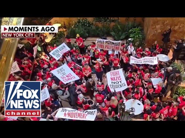 BREAKING: Trump Tower overrun with protesters demanding release of Mahmoud Khalil