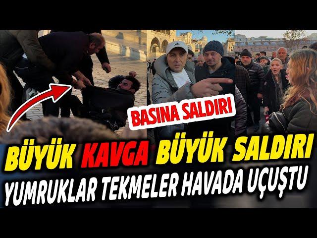 TEKMELER YUMRUKLAR HAVADA UÇUŞTU! BİZE SALDİRİ!!! Son Dakika Haberleri -Halk Tv Canlı