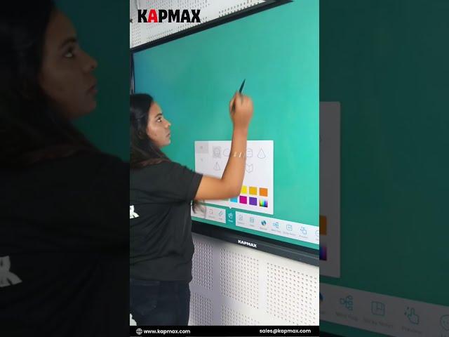 Best Digital Board for teaching I 75 Inches Interactive flat panel #digitalboard #shortfeed