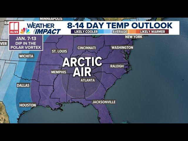 Winter weather in Atlanta: What we will see as the new year rolls in