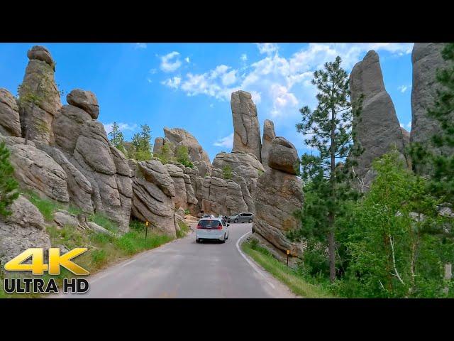 Needles Highway Complete Scenic Mountain Drive - South Dakota Custer State Park 4K