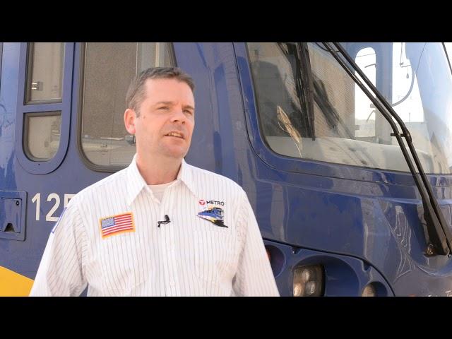 Metro Transit: Karl is a light rail train operator
