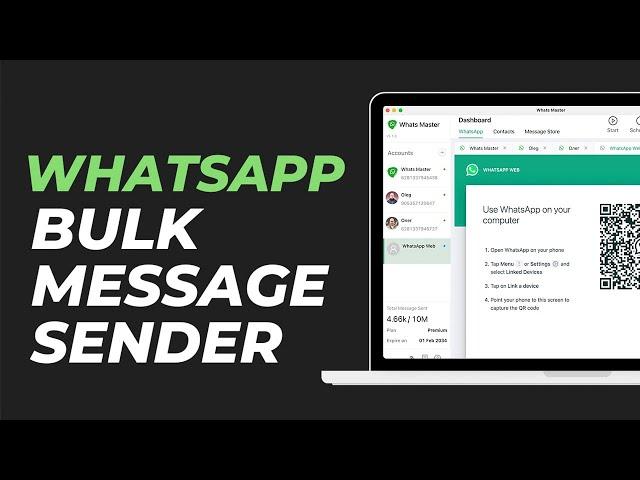 WhatsApp Bulk Message Sender - Whats Master