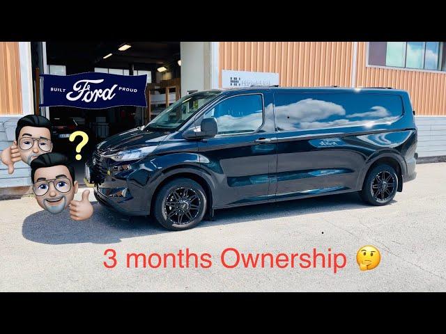 ford Transit Custom 2024 3 Month Ownership