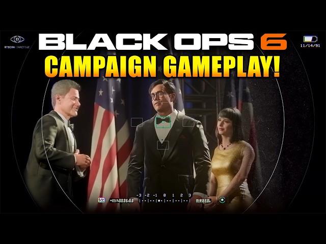 Black Ops 6: First Campaign Gameplay!