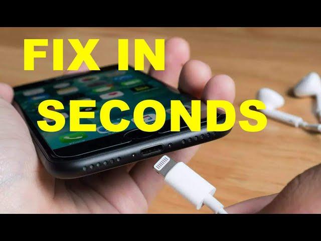 Fix loose iPhone charger port QUICK FIX with just a rubber band and twisty tie!