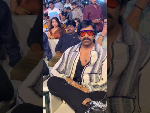 Mass Maharaj in the house  #RaviTeja arrives in style at #MrBachchan pre-release event | Gulte.com