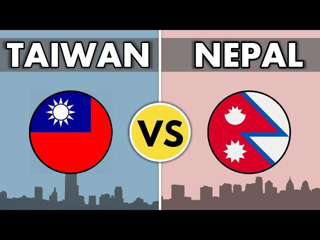 Taiwan VS Nepal | Country Comparison 2022 | Taiwan VS Nepal 2022-2023 Comparison