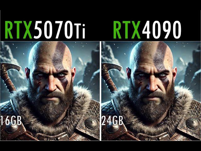 The All New RTX 5070 Ti vs RTX 4090 Ultimate Comparison - 20 Games Test