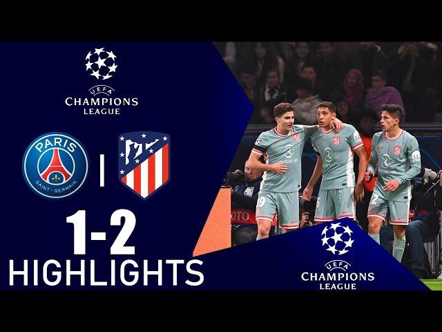 PSG Atlético Madrid | 1-2 | Le Résumé | UEFA Champions league 2024-25