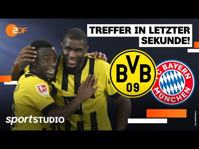 Borussia Dortmund – FC Bayern Highlights | Bundesliga, 9. Spieltag 2022/23 | sportstudio