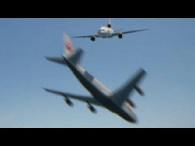 Japan Airlines Flight 907/Japan Airlines 958 - Animation