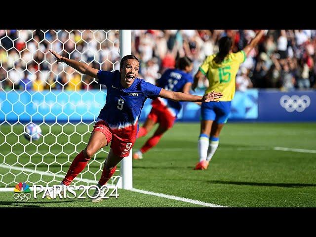 Relive every USWNT goal at 2024 Paris Olympics | NBC Sports