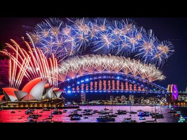 Sydney NYE Fireworks Display | Welcoming 2024 #sydney #2024 #nye