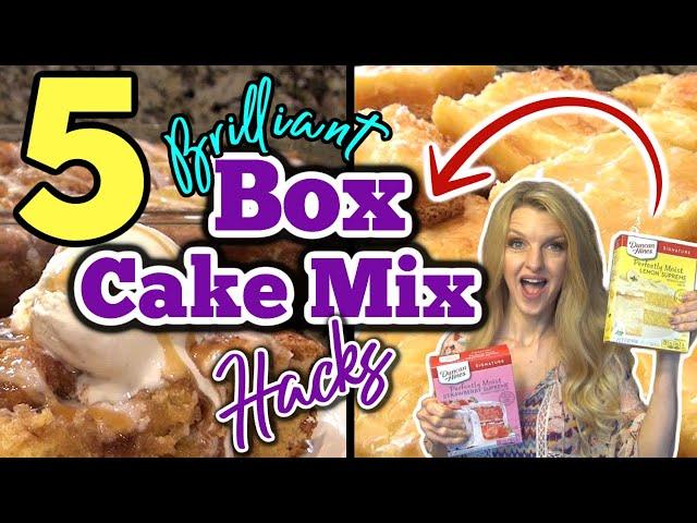 5 Brilliant BOX CAKE MIX RECIPES you MUST TRY! | Doctored-Up Box Cake Mix Recipes Ep. #5