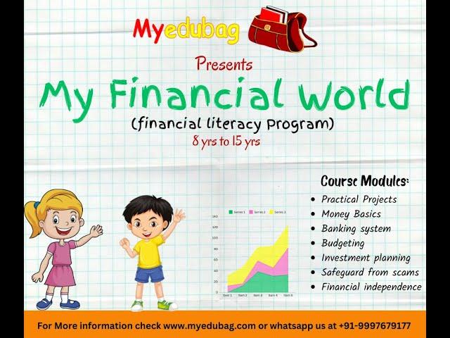 Myedubag- My Financial World (Financial Literacy for Kids)