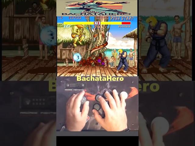 Ken vs Blanka - Street Fighter II Champion Edition #streetfighter #arcade #sf2ce #shorts #tiktok
