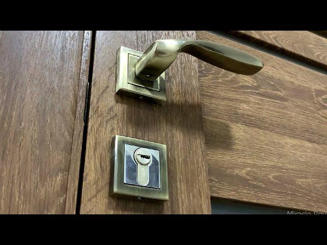 How to install a door lock. DIY easy and fast. SOFIA