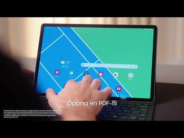 Varför Galaxy AI? Galaxy Tab S10 Notes | Samsung Sverige