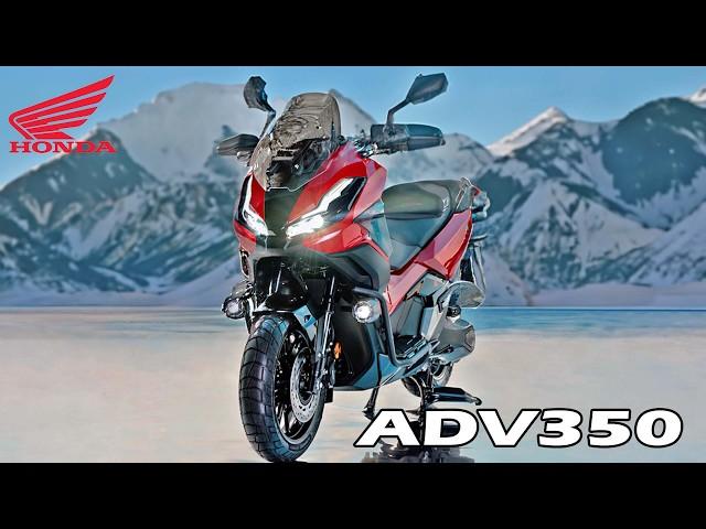 New Honda ADV350   colours & specs, riding - 330 ccm scooter