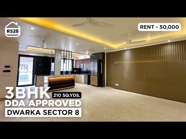 3 BHK Flat for rent in Delhi with LIFT and Car Parking | Flat for rent in Delhi | BRS SHOW R528