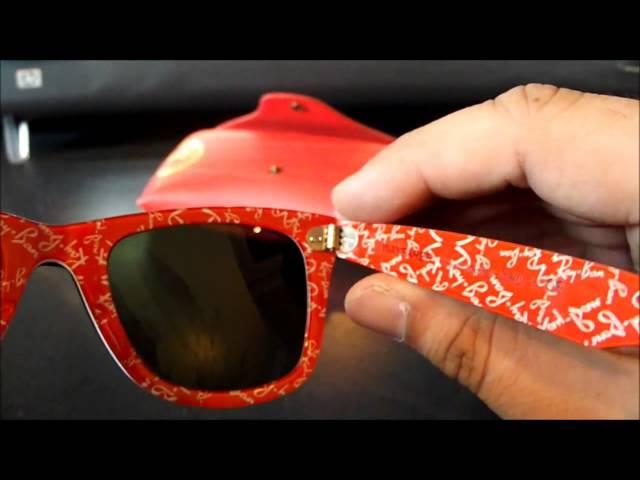 Ray Ban Wayfarer Original RB2140 Rare Prints 3