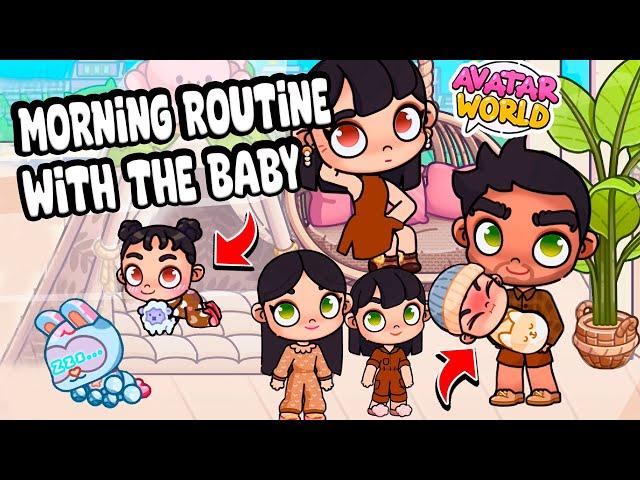 Morning Routine with the Baby| Pazu Avatar World Routines and Stories No Voice