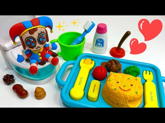 [Toy ASMR] POMNI Potty training Toy ASMR | Amazing Digital Circus | Satisfying Toy Unboxing ASMR