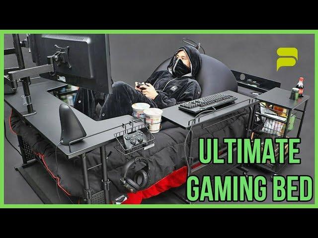 Ultimate Gaming Bed for a Real Lazy Gamers