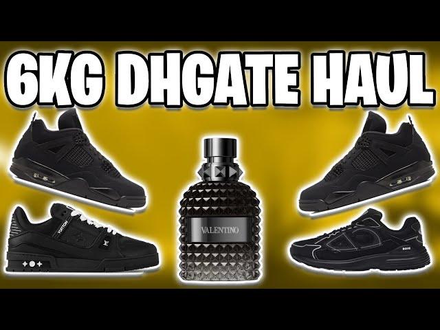 HUGE BUDGET 6KG DHGATE HAUL(Jordan 4s , LV trainers + MORE!)