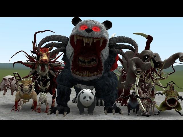 NEW ZOOCHOSIS MUTATED PANDA ANIMAL MONSTER In Garry's Mod!