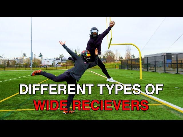 DIFFERENT TYPES OF WIDE RECEIVERS