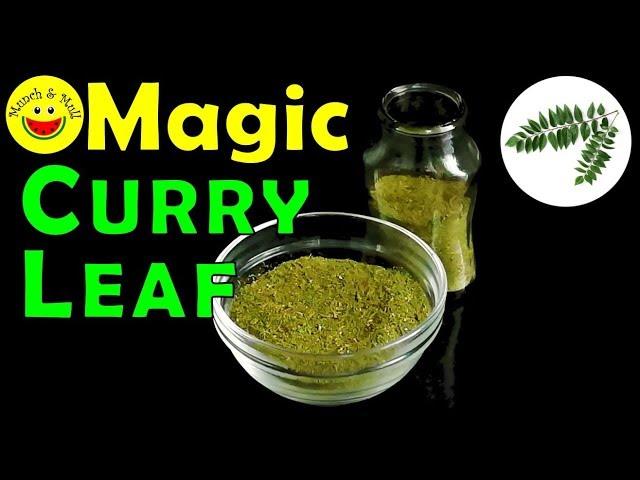 What to eat during Stomach Upset | How to make Curry Leaf Chutney Powder