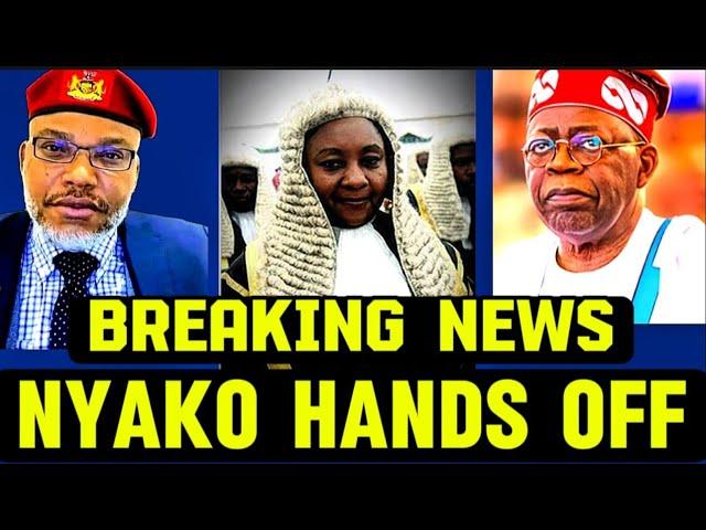 Breaking News: Justice Nyako Hands Off Nnamdi Kanu's Case #nnamdikanu #nigeria #biafra