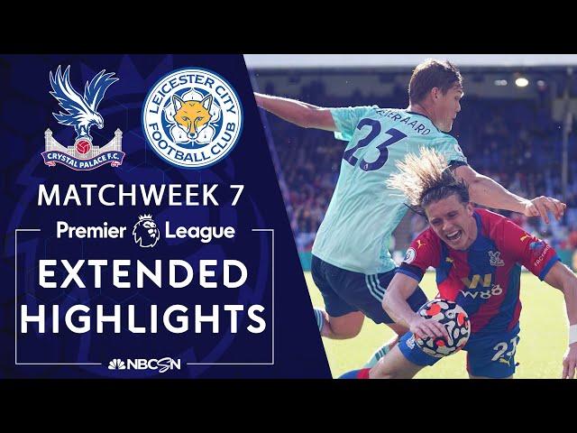 Crystal Palace v. Leicester City | PREMIER LEAGUE HIGHLIGHTS | 10/3/2021 | NBC Sports