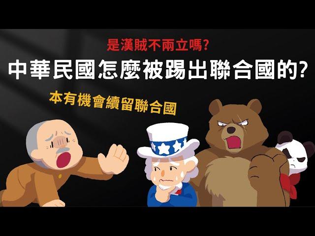 中華民國是怎麼被踢出聯合國的? 真的是「漢賊不兩立」嗎?