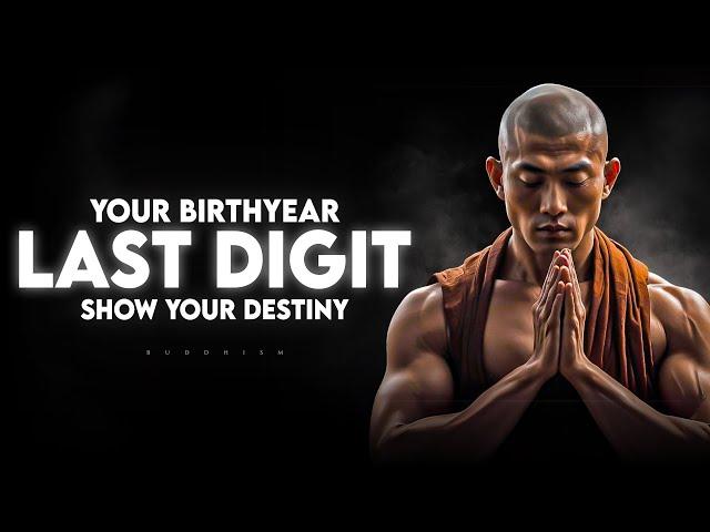 What The Last Digit of Your Birth Year Means You'll Be SHOCKED | Buddhism