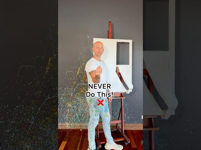 NEVER Do This!  So they tell me  #art #painting
