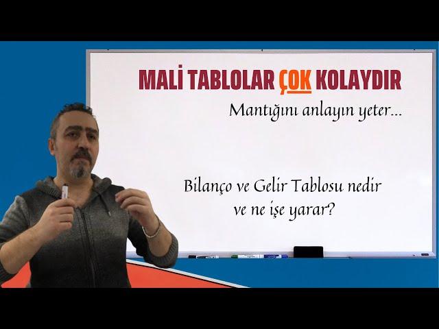 Mali Tablolar Ne İşe Yarar (Bilanço ve Gelir Tablosu) - Aydın Tuzcu | No: 4