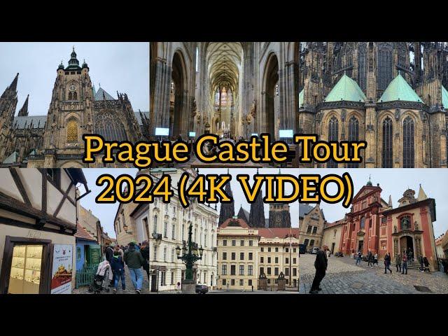 PRAGUE CASTLE TOUR 2024 (4K VIDEO)