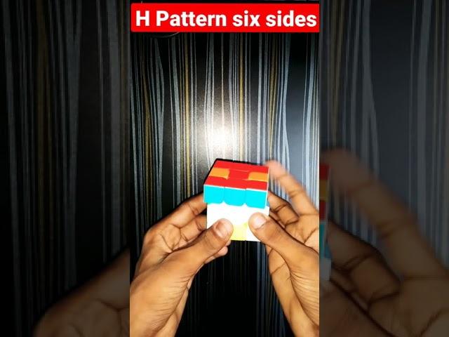 Rubik's Cube Cool Pattern || #shorts #youtubeshorts #trending
