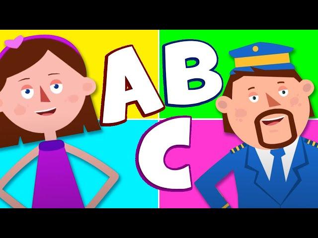 Phonics Song  + Learn ABC Sounds   +Nursery Rhymes Collection for Kids | Captain Discovery