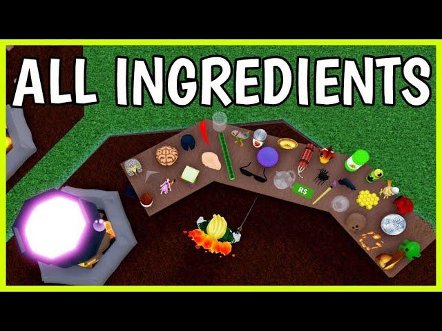 [ 2025 UPDATED ] How to get ALL INGREDIENTS in WACKY WIZARDS Roblox