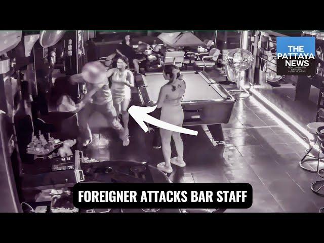 German man in hot water in Pattaya after alleged assault of bar staff following bill dispute