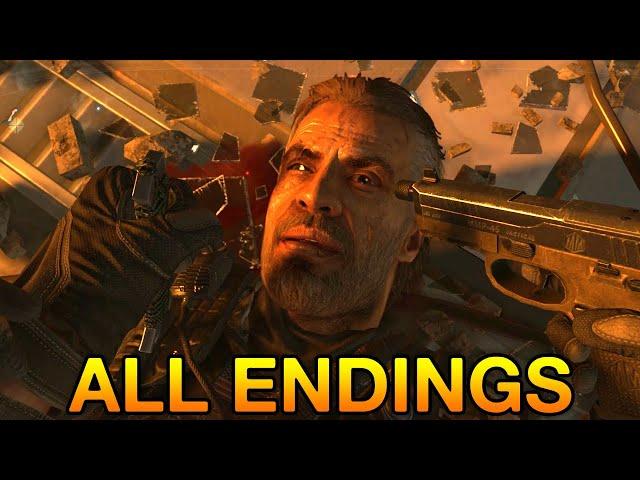 Call of Duty: Black Ops 2 All Endings [Canon, Good, Bad, Alternate]