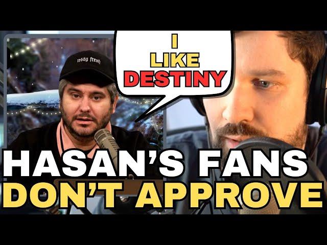 Destiny Reacts to Hasan's Community CRY over H3H3 Liking Destiny