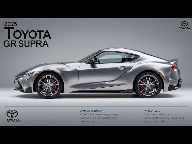 2025 Toyota GR Supra Overview | Toyota