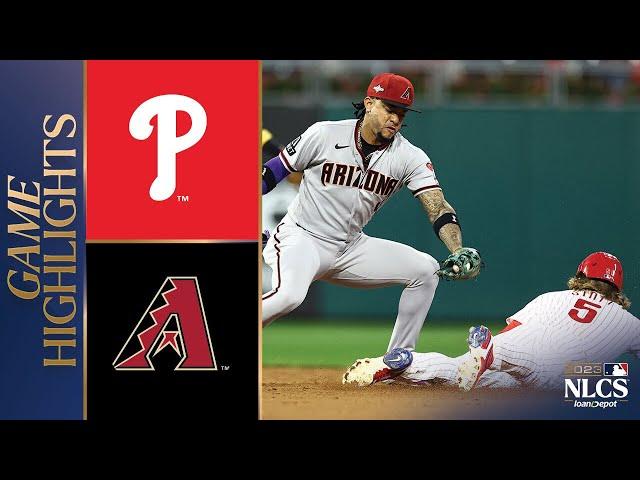 D-backs vs. Phillies NLCS Game 6 Highlights (10/23/23) | MLB Highlights